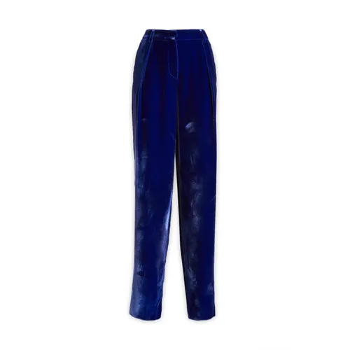 Trousers > Straight Trousers - - Giorgio Armani - Modalova