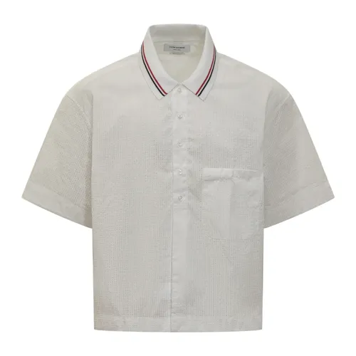 Shirts > Short Sleeve Shirts - - Thom Browne - Modalova