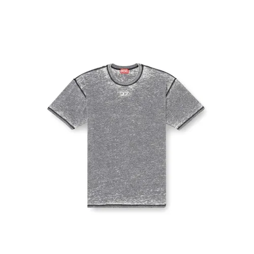 Diesel - Tops > T-Shirts - Gray - Diesel - Modalova