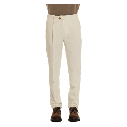 Trousers > Chinos - - Brunello Cucinelli - Modalova