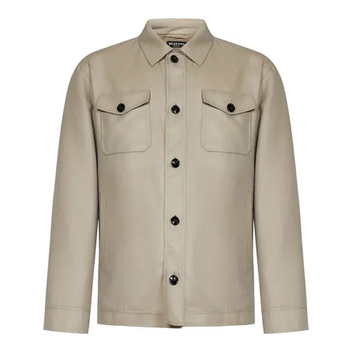 Jackets > Light Jackets - - Kiton - Modalova
