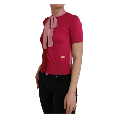 Knitwear > Cardigans - - Dolce & Gabbana - Modalova