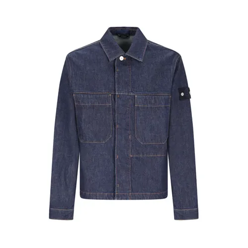 Jackets > Denim Jackets - - Stone Island - Modalova