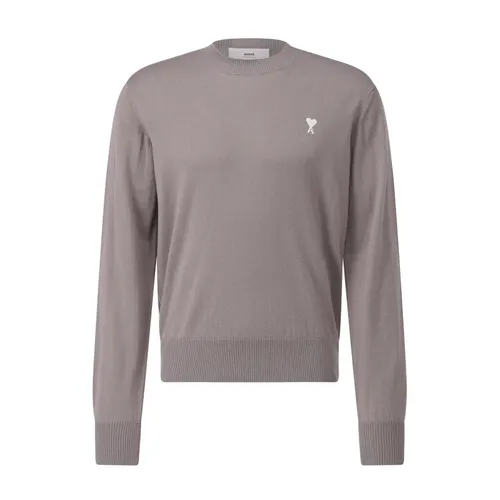 Knitwear > Round-neck Knitwear - - Ami Paris - Modalova