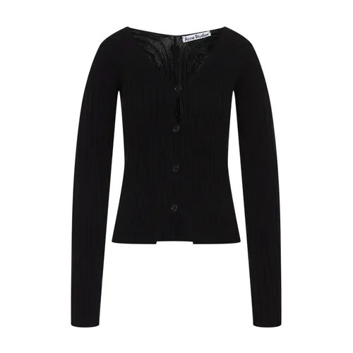 Knitwear > Cardigans - - Acne Studios - Modalova
