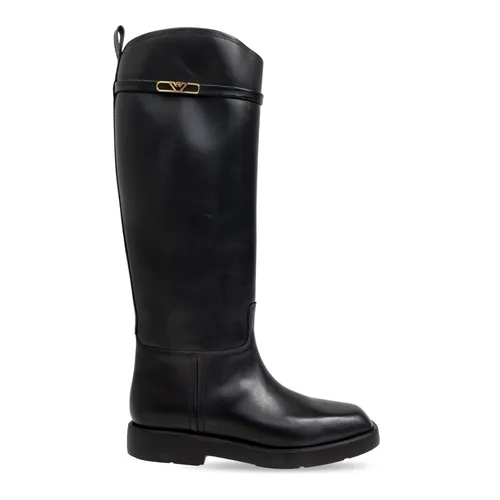 Shoes > Boots > High Boots - - Emporio Armani - Modalova
