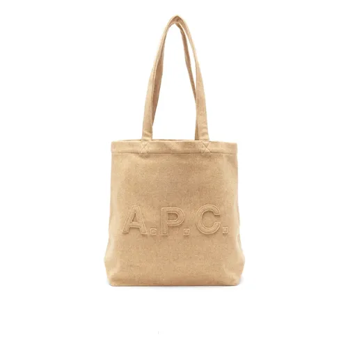 A.p.c. - Bags > Tote Bags - Beige - A.p.c. - Modalova