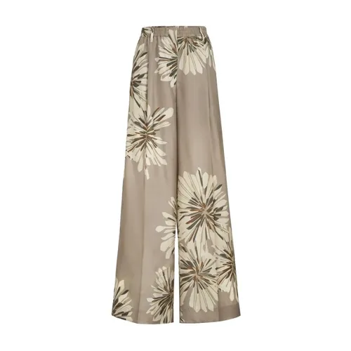Trousers > Wide Trousers - - Brunello Cucinelli - Modalova