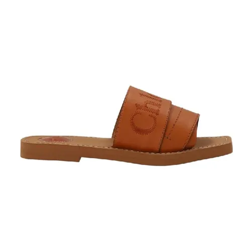 Shoes > Flip Flops & Sliders > Sliders - - Chloé - Modalova
