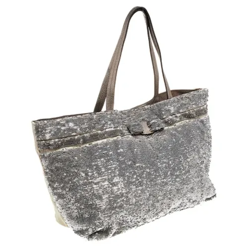 Pre-owned > Pre-owned Bags > Pre-owned Tote Bags - - Salvatore Ferragamo Pre-owned - Modalova