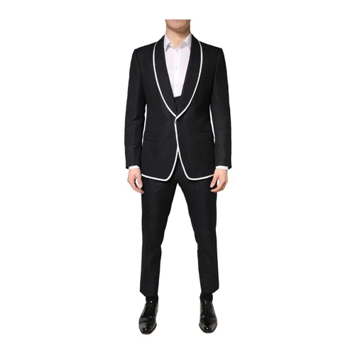 Suits > Suit Sets > Single Breasted Suits - - Dolce & Gabbana - Modalova