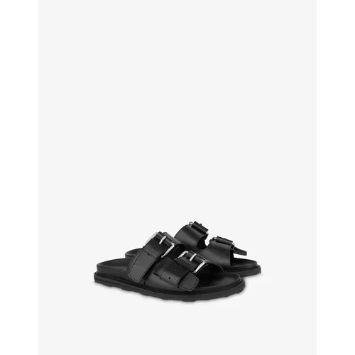 Shoes > Flip Flops & Sliders > Sliders - - Moschino - Modalova