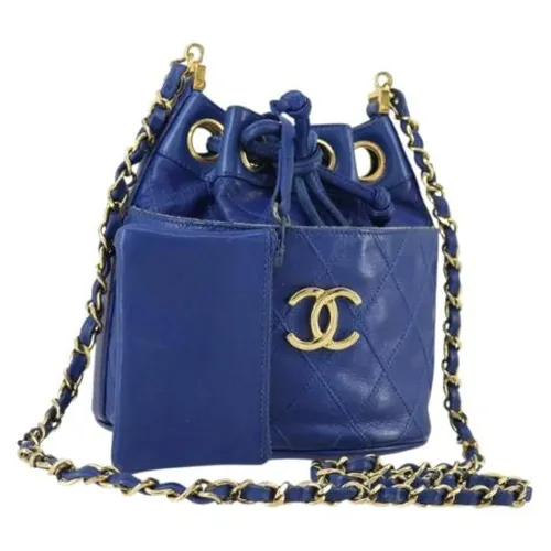 Pre-owned > Pre-owned Bags > Pre-owned Bucket Bags - - Chanel Vintage - Modalova