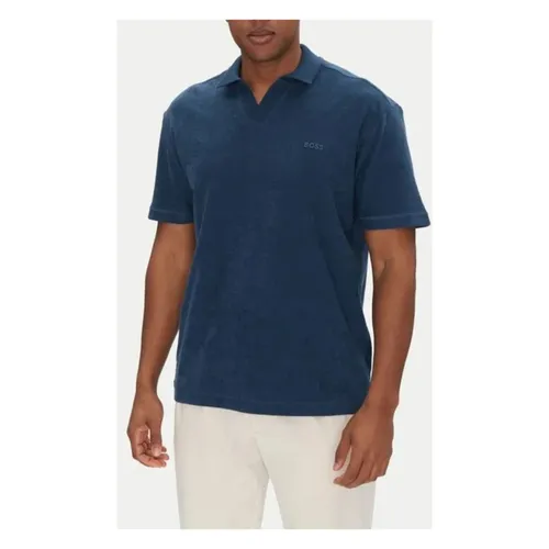Hugo - Tops > Polo Shirts - Blue - Hugo - Modalova