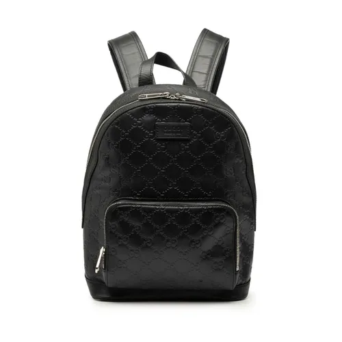 Pre-owned > Pre-owned Bags > Pre-owned Backpacks - - Gucci Vintage - Modalova
