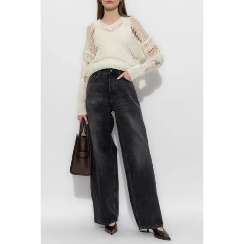 Knitwear > V-neck Knitwear - - Fabiana Filippi - Modalova