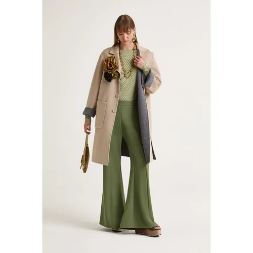 Coats > Single-Breasted Coats - - Maliparmi - Modalova