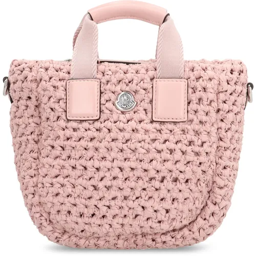Moncler - Bags > Handbags - Pink - Moncler - Modalova