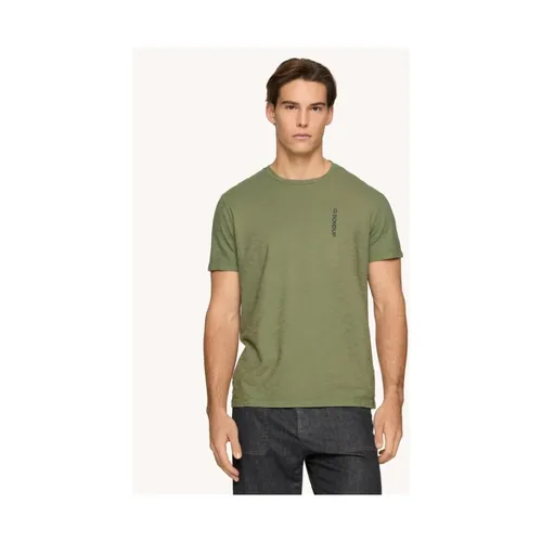 Dondup - Tops > T-Shirts - Green - Dondup - Modalova