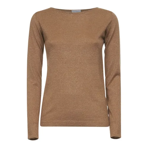 Knitwear > Round-neck Knitwear - - Brunello Cucinelli - Modalova