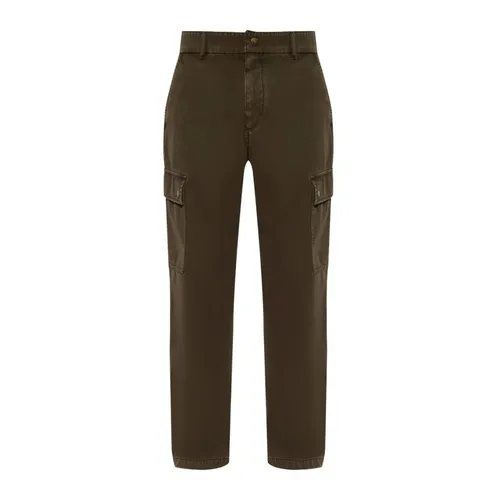 Trousers > Straight Trousers - - Burberry - Modalova