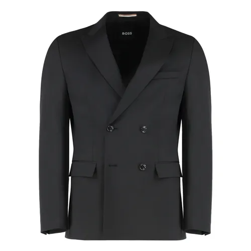 Hugo - Jackets > Blazers - Black - Hugo - Modalova