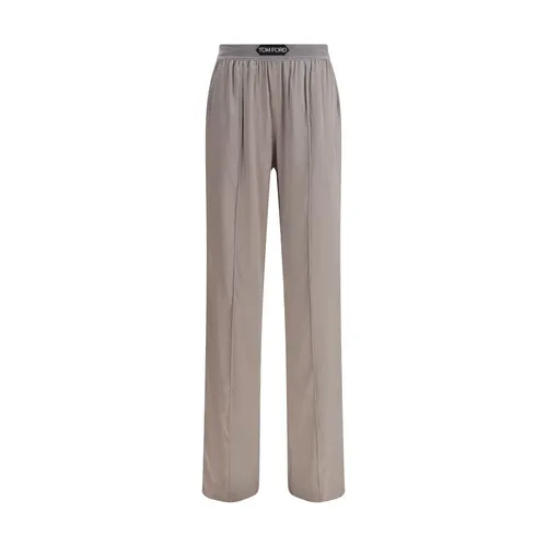 Trousers > Straight Trousers - - Tom Ford - Modalova