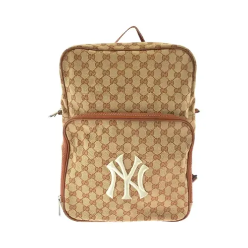 Pre-owned > Pre-owned Bags > Pre-owned Backpacks - - Gucci Vintage - Modalova