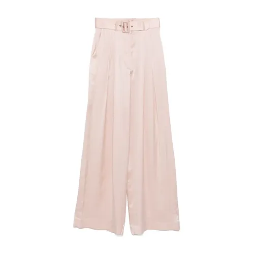 Trousers > Wide Trousers - - Zimmermann - Modalova