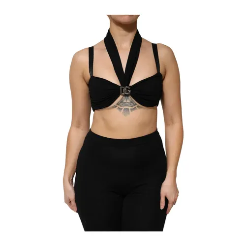 Tops > Sleeveless Tops - - Dolce & Gabbana - Modalova