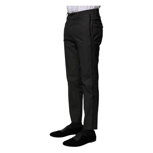 Trousers > Suit Trousers - - Dolce & Gabbana - Modalova