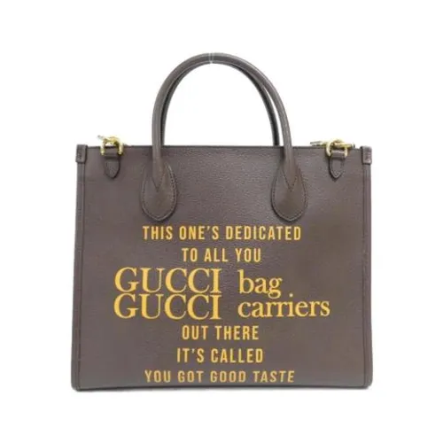 Pre-owned > Pre-owned Bags > Pre-owned Tote Bags - - Gucci Vintage - Modalova