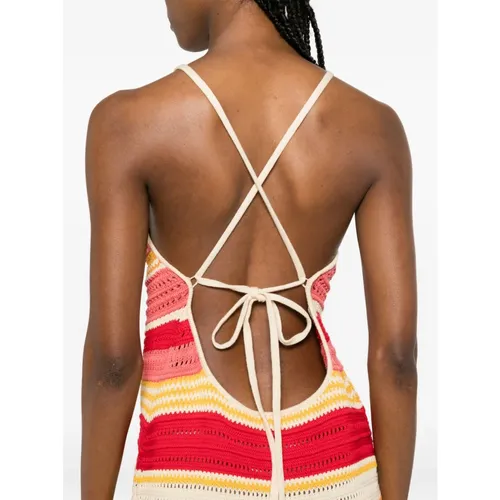Dresses > Day Dresses > Knitted Dresses - - Laneus - Modalova