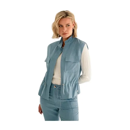 Maicazz - Jackets > Vests - Blue - Maicazz - Modalova