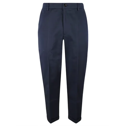 Kenzo - Trousers > Chinos - Blue - Kenzo - Modalova