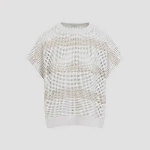 Knitwear > Round-neck Knitwear - - Brunello Cucinelli - Modalova