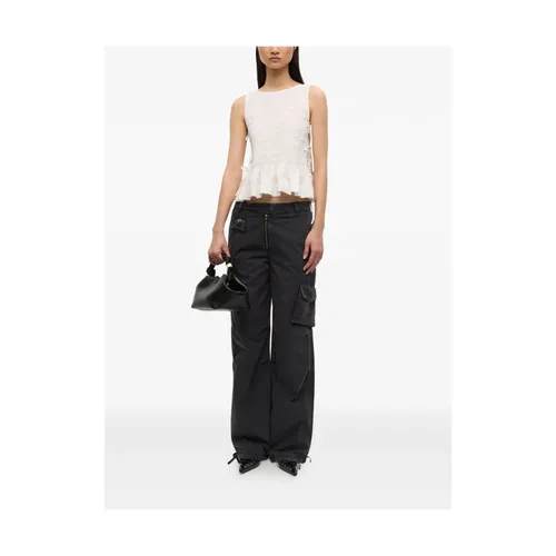 Tops > Sleeveless Tops - - Ganni - Modalova