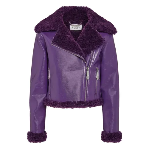 Jackets > Faux Fur & Shearling Jackets - - Philipp Plein - Modalova