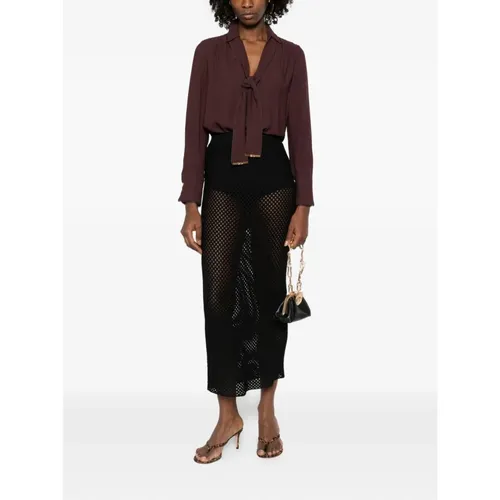 Blouses & Shirts > Blouses - - Elisabetta Franchi - Modalova