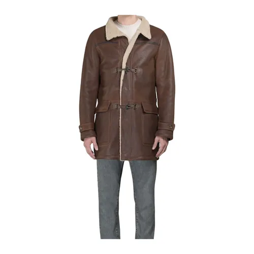 Jackets > Faux Fur & Shearling Jackets - - Moorer - Modalova