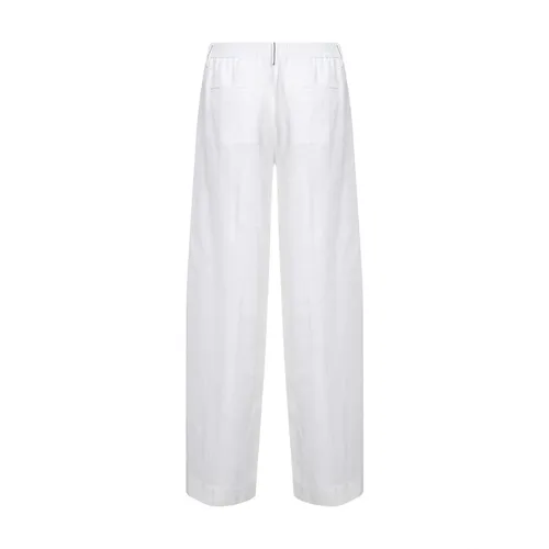 Trousers > Wide Trousers - - Brunello Cucinelli - Modalova