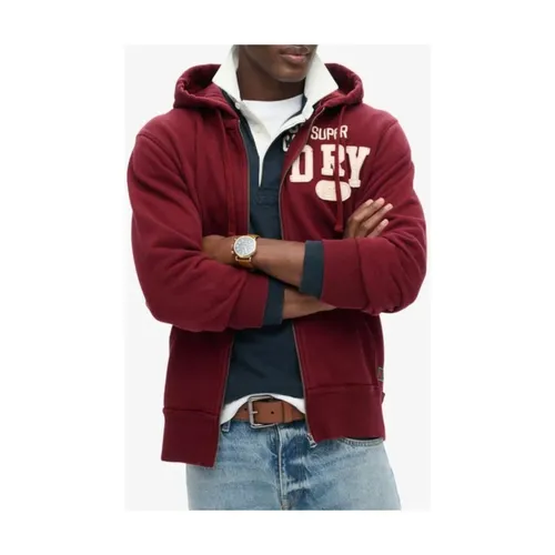 Sweatshirts & Hoodies > Zip-throughs - - Superdry - Modalova