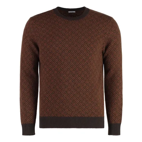 Knitwear > Round-neck Knitwear - - Malo - Modalova
