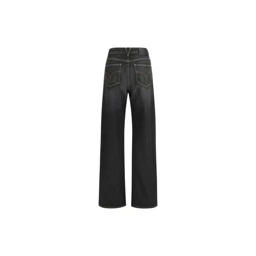 Jeans > Wide Jeans - - Versace - Modalova