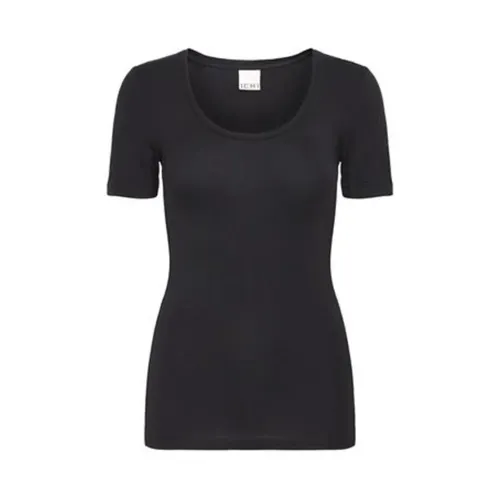 Ichi - Tops > T-Shirts - Black - Ichi - Modalova