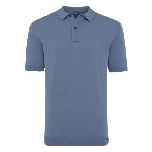 Genti - Tops > Polo Shirts - Blue - Genti - Modalova