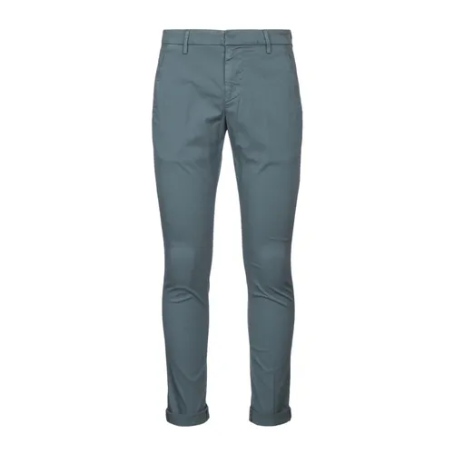 Dondup - Trousers > Chinos - Gray - Dondup - Modalova