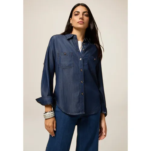 Blouses & Shirts > Denim Shirts - - Oltre - Modalova