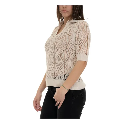 Knitwear > V-neck Knitwear - - Liu Jo - Modalova