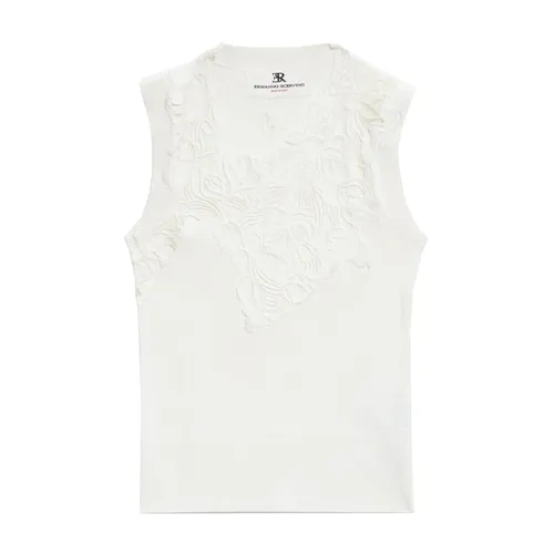 Tops > Sleeveless Tops - - Ermanno Scervino - Modalova